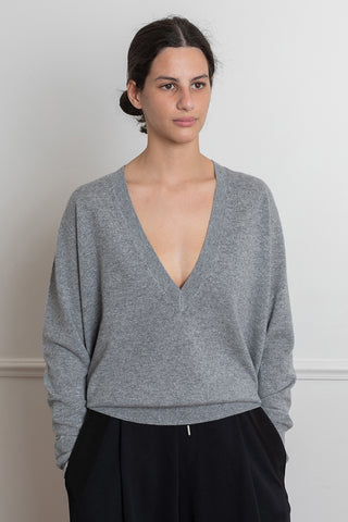 Tars Sweater - Grey Melange