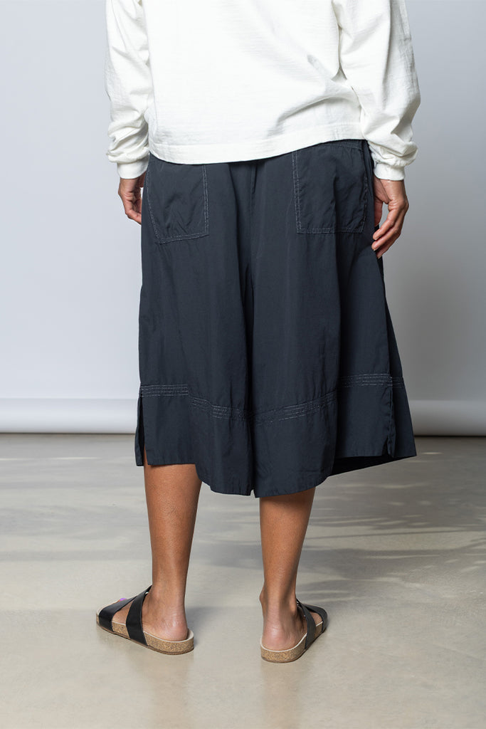 Garment Dyed Big Shorts - Black/Contrast