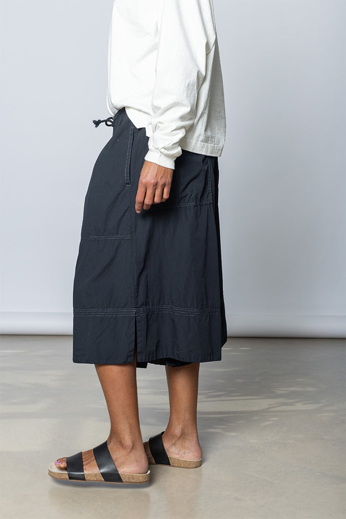 Garment Dyed Big Shorts - Black/Contrast