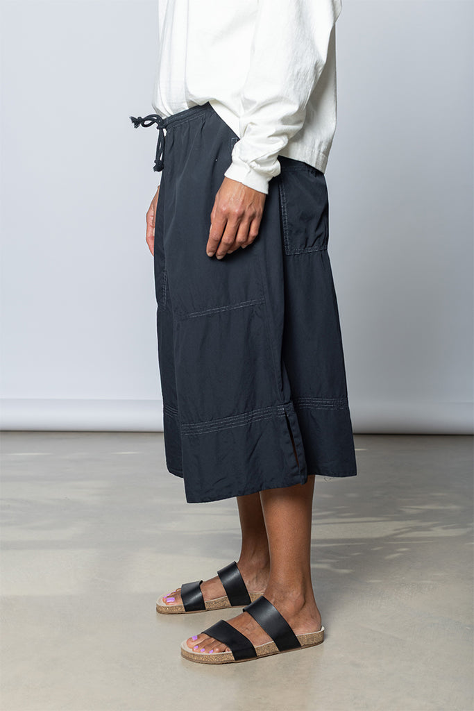 Garment Dyed Big Shorts - Black/Contrast