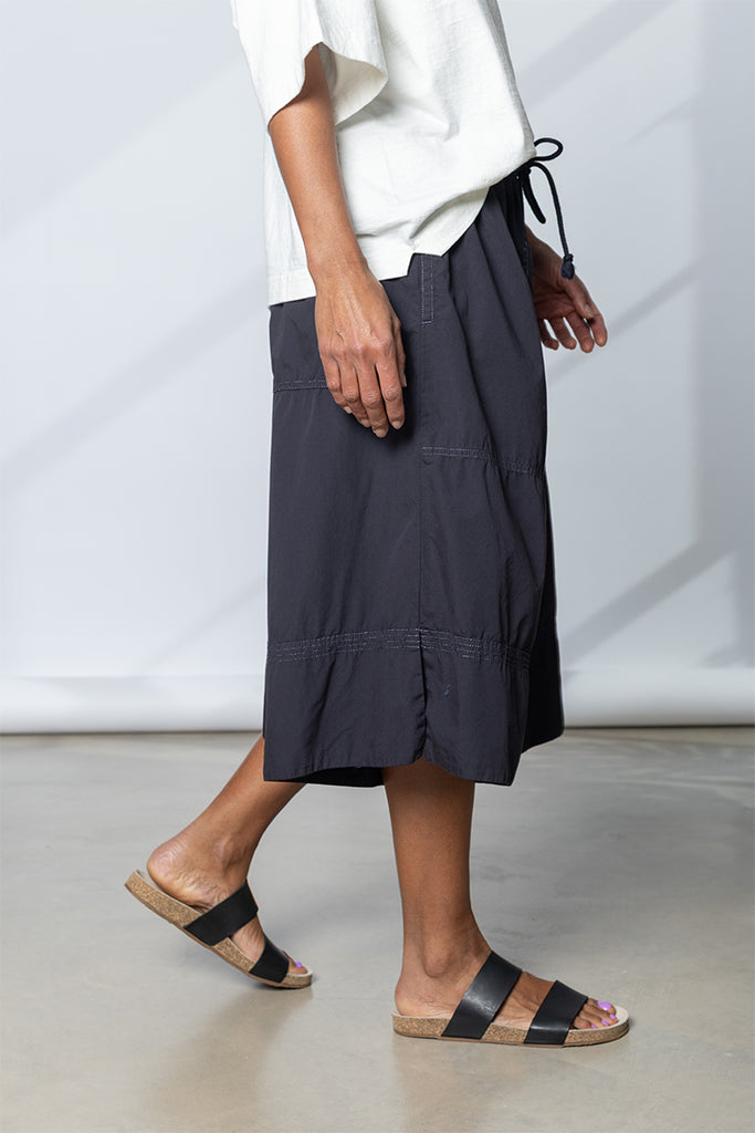 Garment Dyed Big Shorts - Ink/Contrast