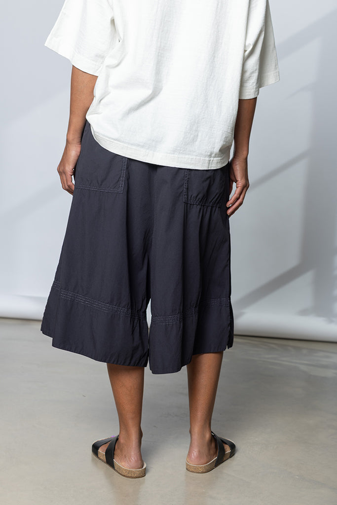 Garment Dyed Big Shorts - Ink/Contrast
