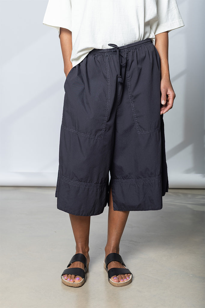Garment Dyed Big Shorts - Ink/Contrast