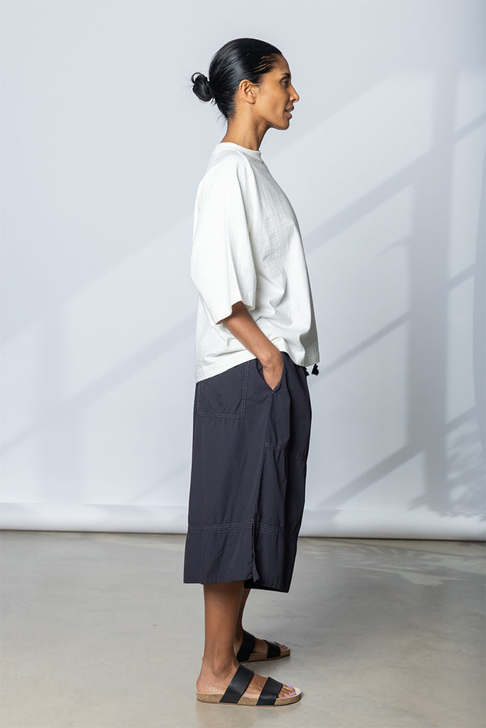 Garment Dyed Big Shorts - Ink/Contrast