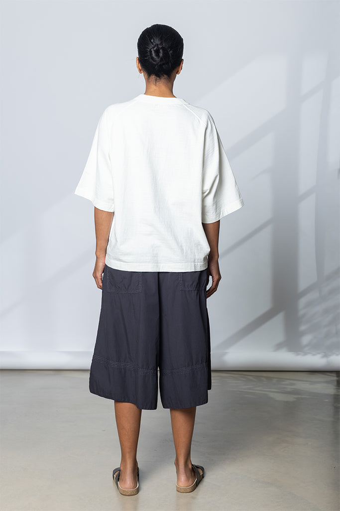 Garment Dyed Big Shorts - Ink/Contrast