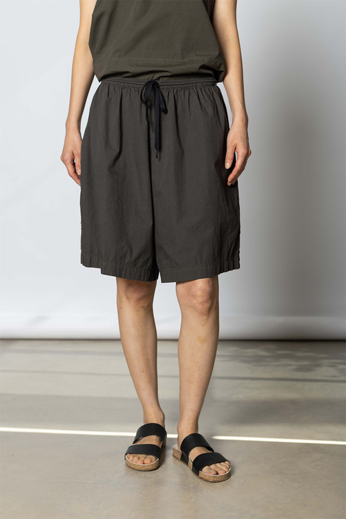 Garment Dyed Jomid Shorts - Dark Olive Green
