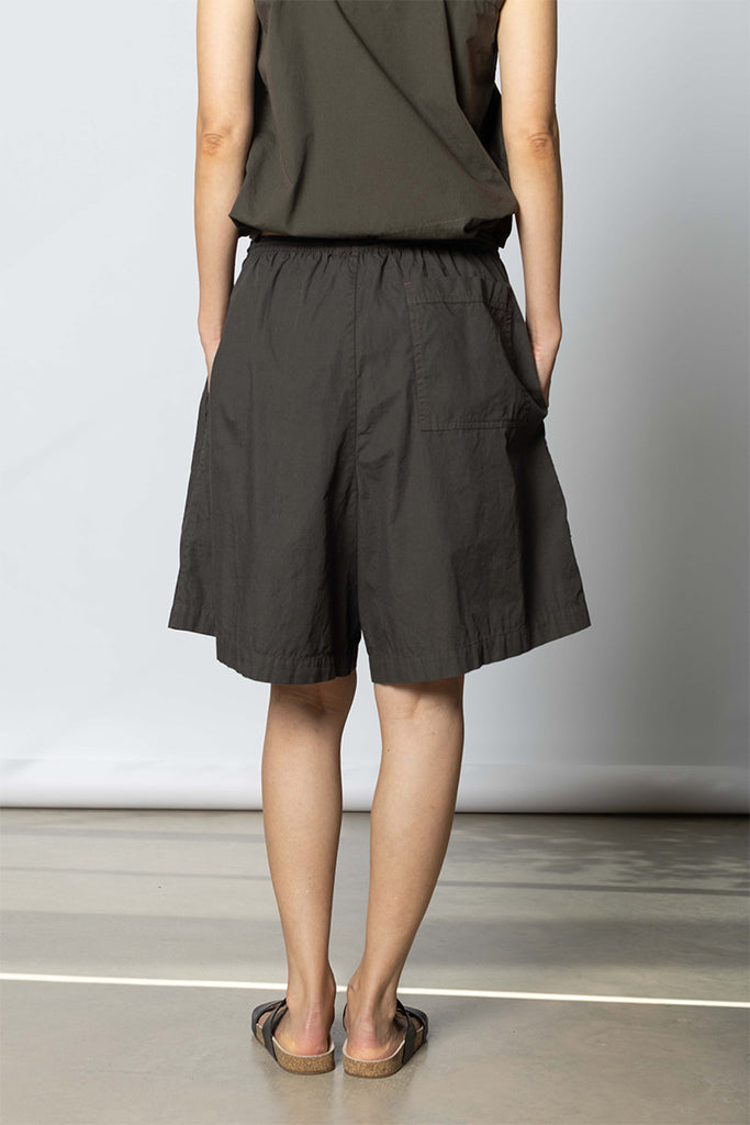 Garment Dyed Jomid Shorts - Dark Olive Green