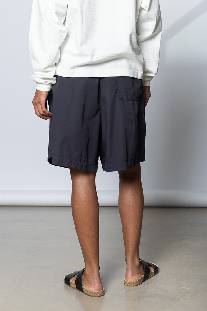 Garment Dyed Jomid Shorts - Inky Midnight