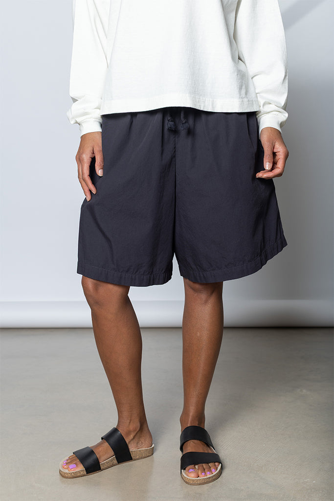 Garment Dyed Jomid Shorts - Inky Midnight
