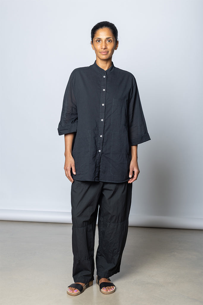 Garment Dyed PJ Day Pants - Soft Black