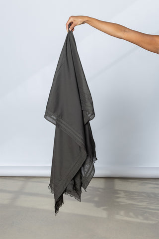 Garment Dyed Sarong - Dark Olive Green