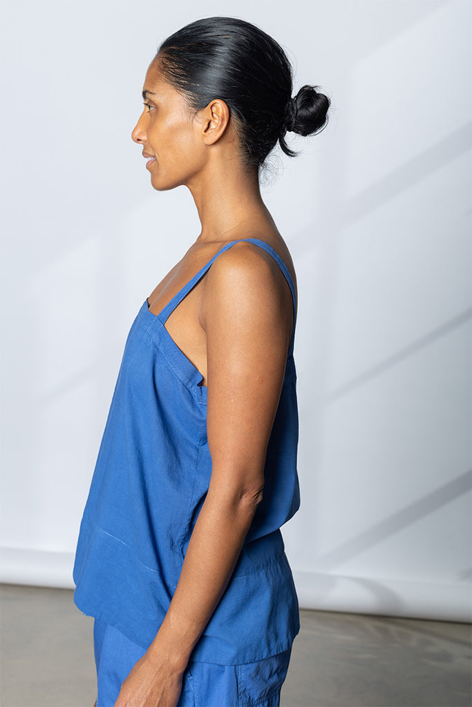 Garment Dyed Camisole Top - Dutch Blue