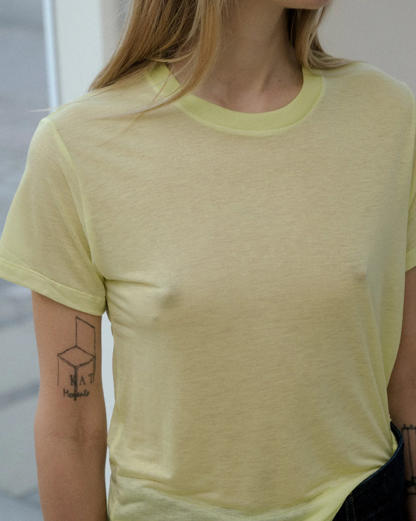 Bamboo Jersey T-Shirt - Lime