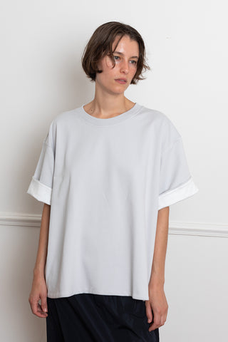 Teo T-Shirt - Titanium/Off White