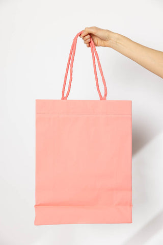 This Is A Paper Bag (Poster) - Pink/White