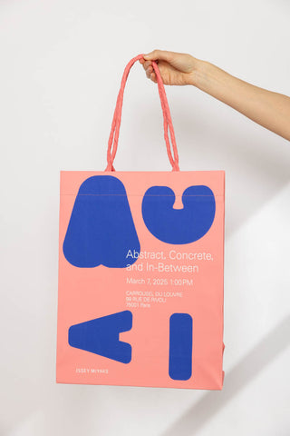 This Is A Paper Bag (Poster) - Pink/White