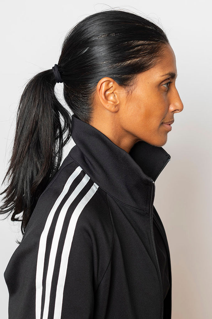 Three Stripe Track Top - Black