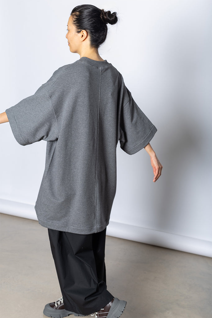 Thrive Sweatshirt - Mid Grey Melange