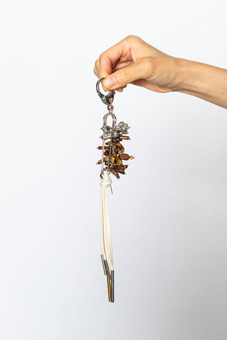 Tiger Eye Bag Brooch