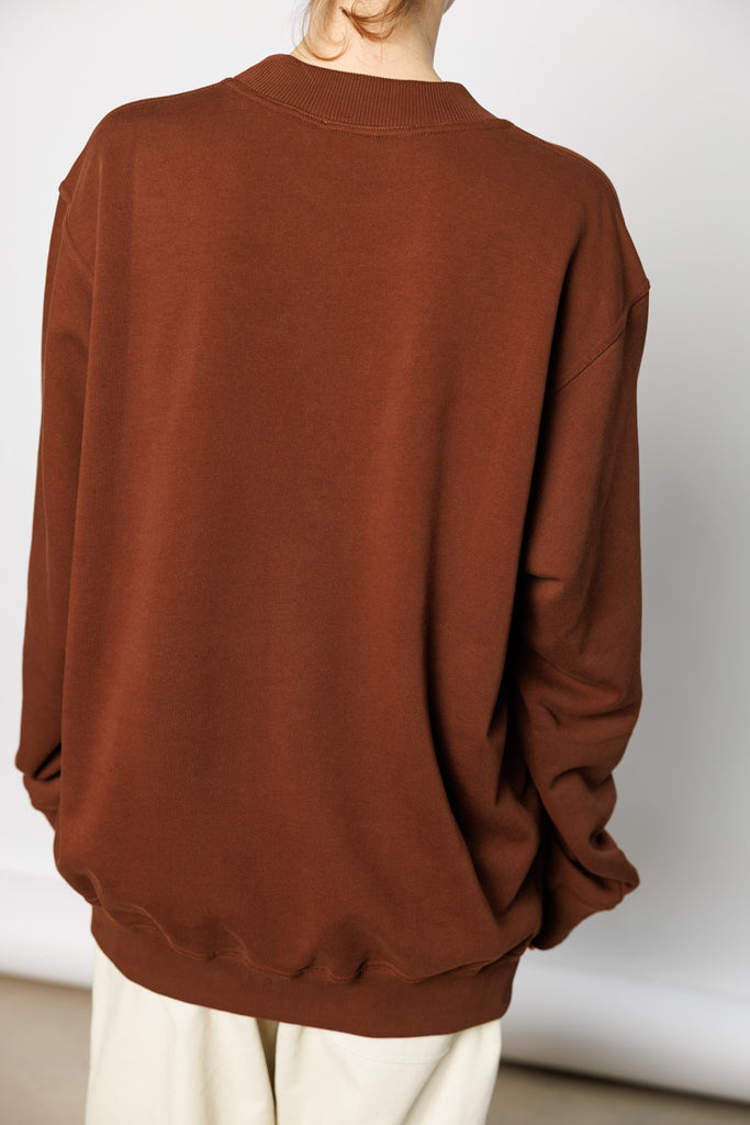 Tilt Sweatshirt - Chestnut
