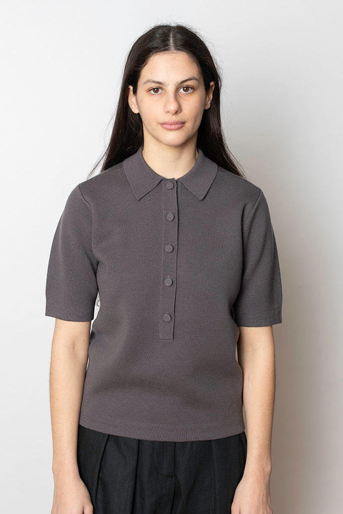 Toamsa Knit Polo - Taupe