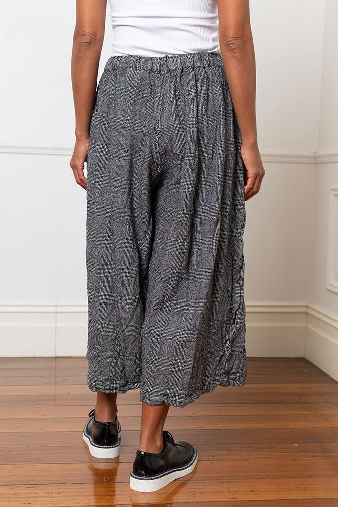 Tweed Pants - Charcoal