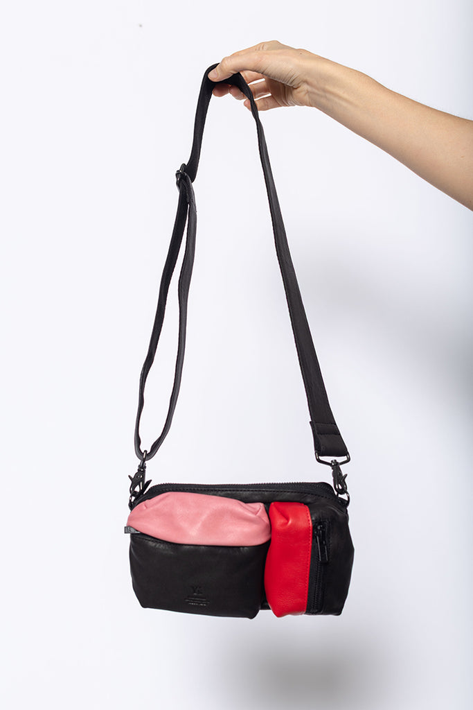 Two Way Mini Pouch - Red