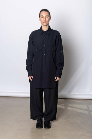 U Military Shirt - Navy