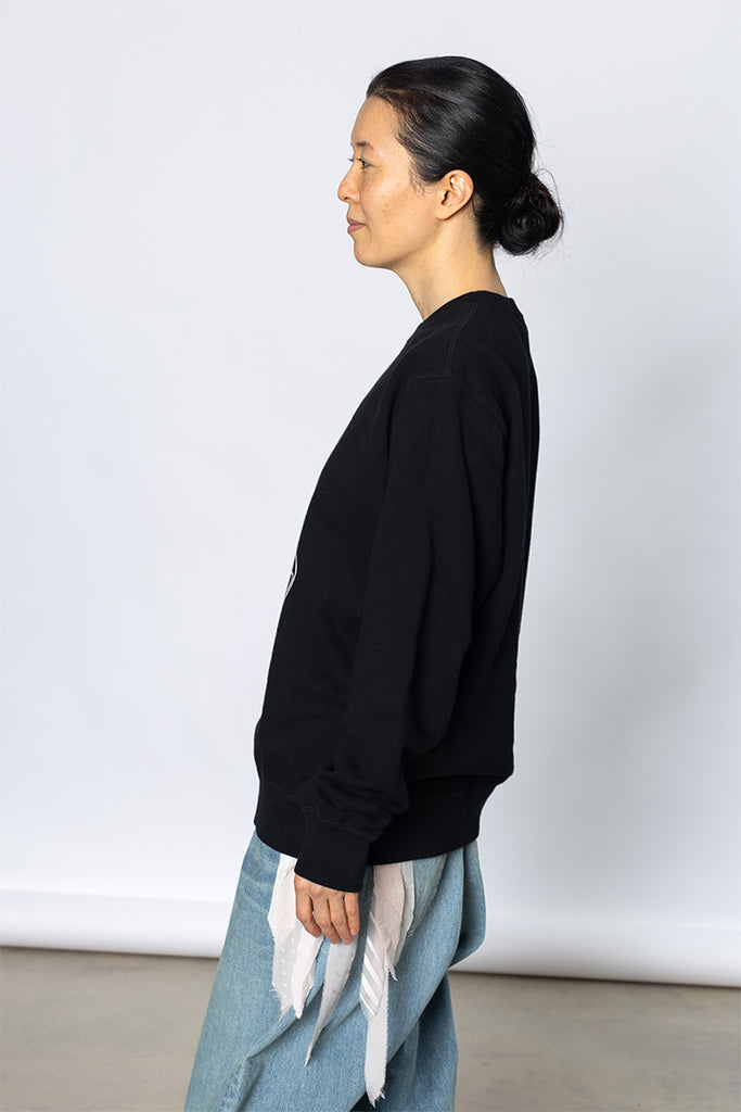 Undercover Teddy Bear Print Sweatshirt - Black