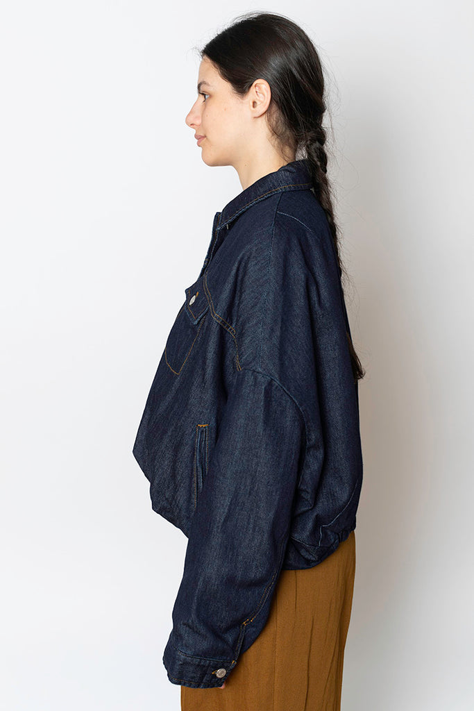 Vesto Denim Blouson Jacket - Indigo