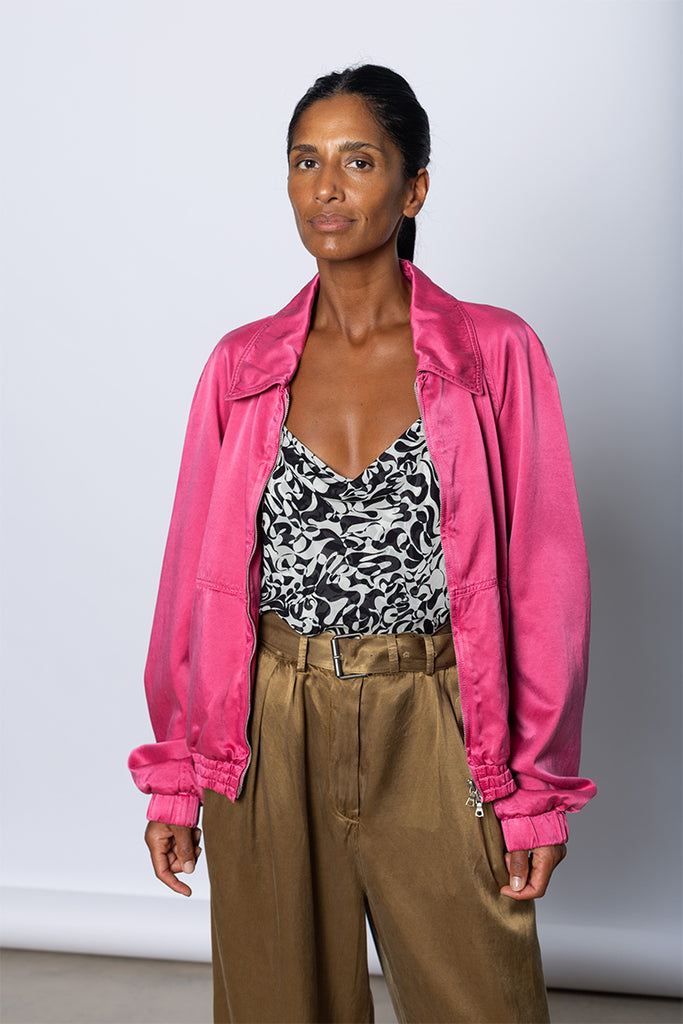 Vinnia Jacket - Fuchsia