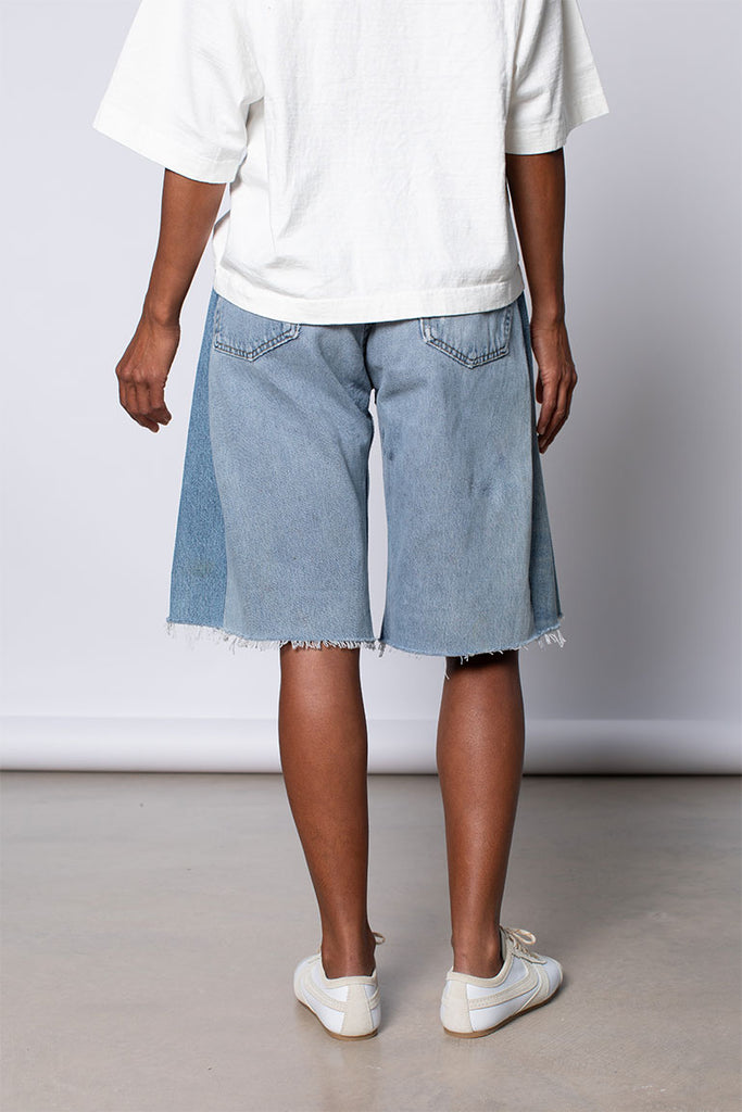 Vintage Lasso Tatted Lace Trim Shorts - Vintage Indigo