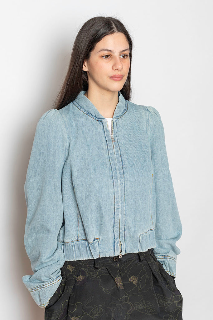 Volca Denim Jacket - Ice Blue