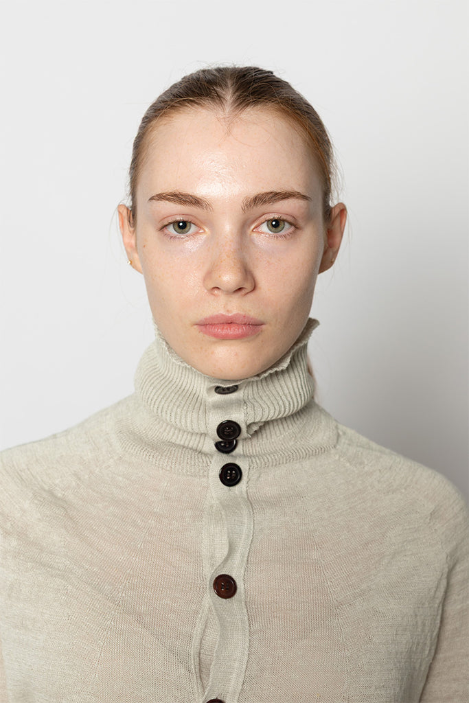 WG Collared Cardigan - Off White