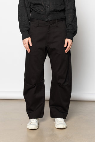 Wide Gusset Pants - Black