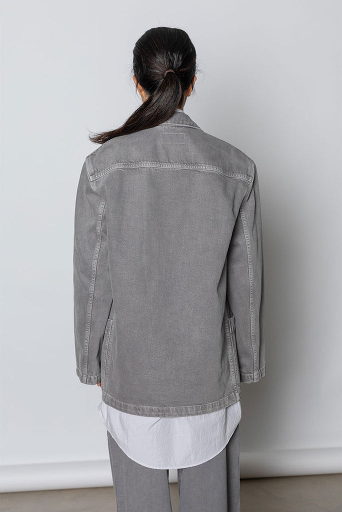 Workwear Blazer - Heather Grey