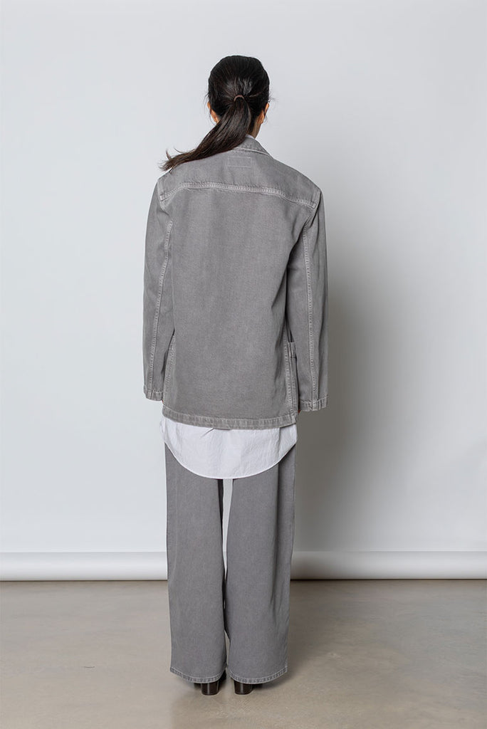 Workwear Blazer - Heather Grey