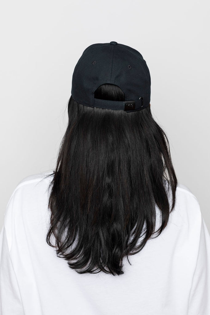 Y-3 Cotton Logo Cap - Black