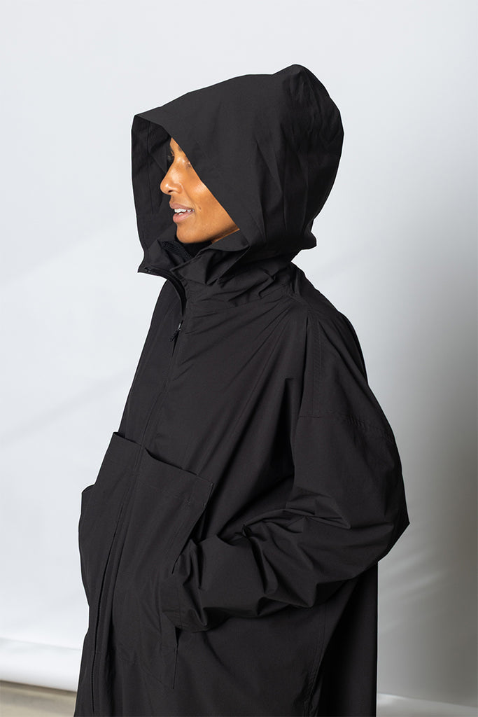 Anorak Coat - Black