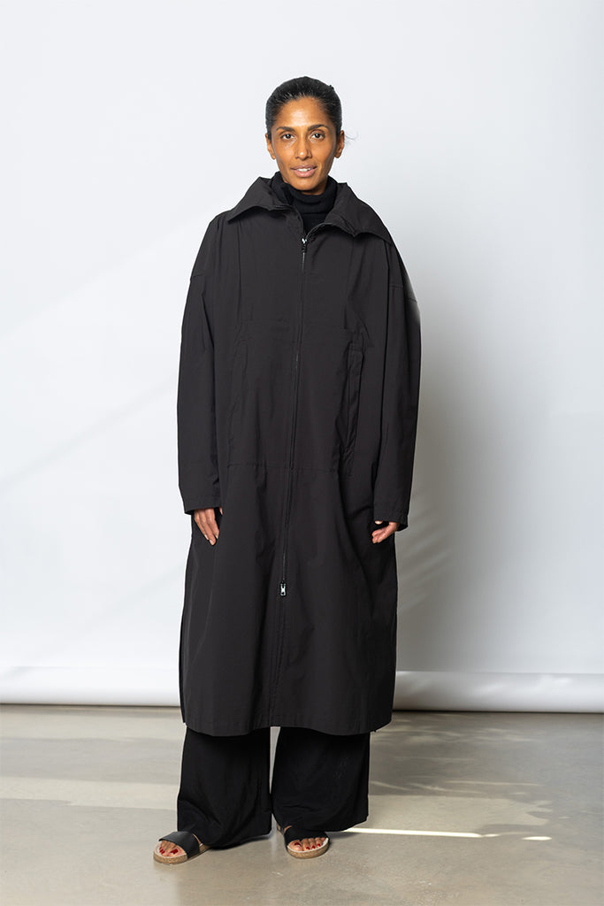 Anorak Coat - Black