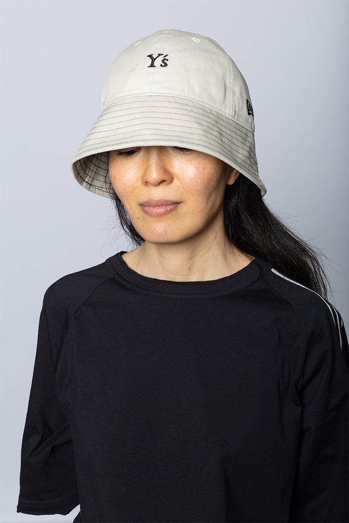 Y's × New Era Explorer Sailor Brim Hat - Off White