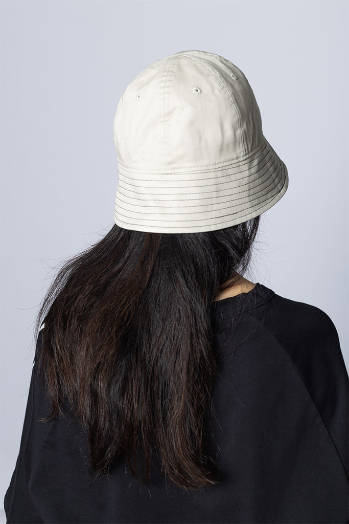 Y's × New Era Explorer Sailor Brim Hat - Off White