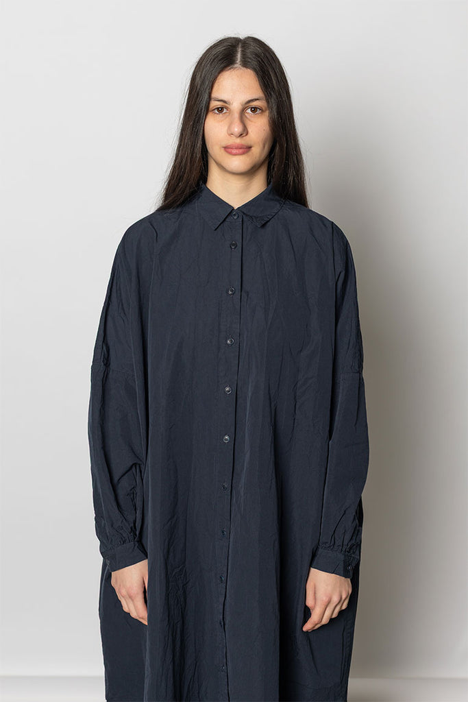 Yuri Shirt Dress - Navy