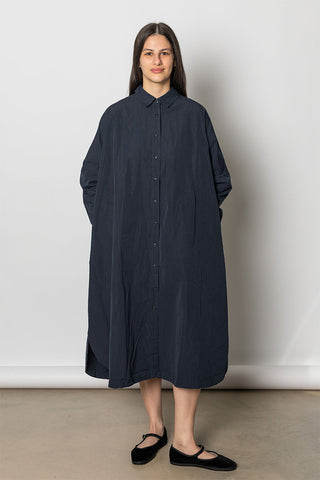Yuri Shirt Dress - Navy