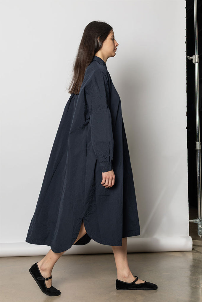 Yuri Shirt Dress - Navy