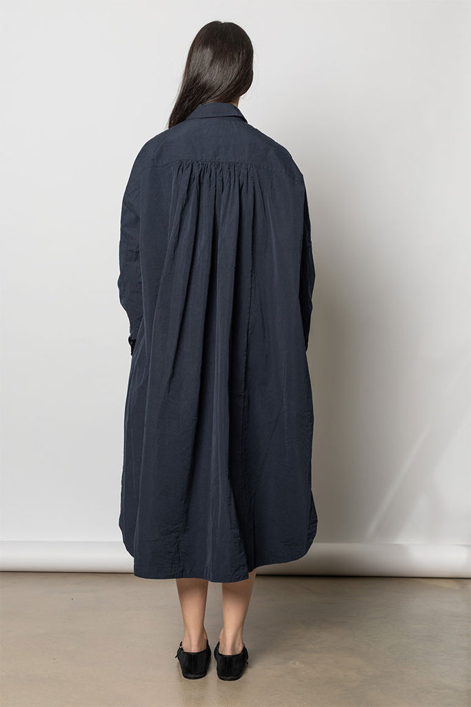 Yuri Shirt Dress - Navy