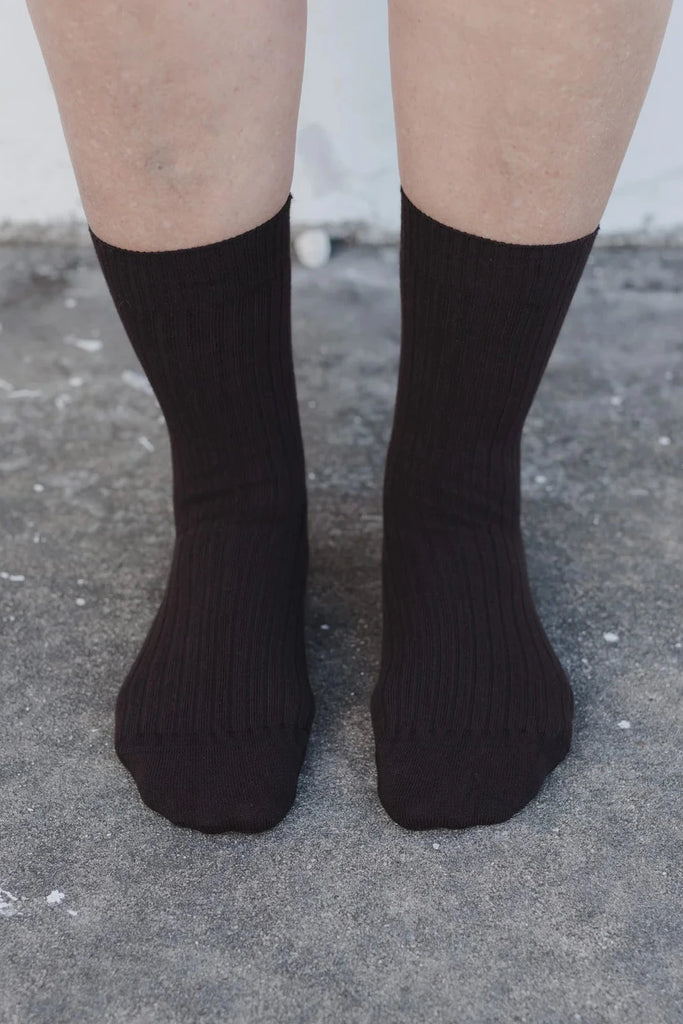 Rib Ankle Socks - Tactile