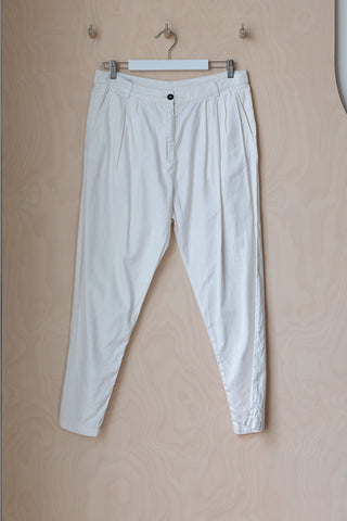 Archives Dries Van Noten Tapered Pant - White
