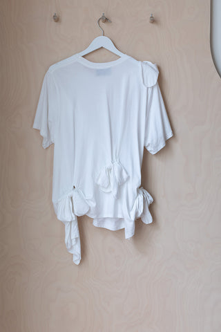 Simone Rocha Knot Detail T-Shirt - White
