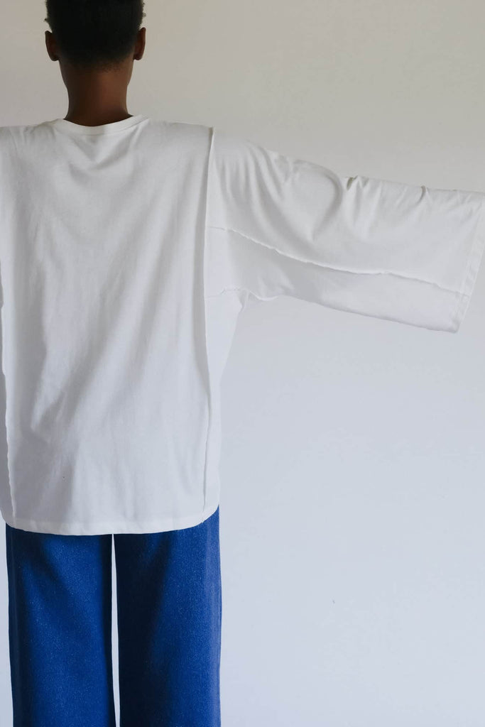Poi Long Sleeve Tee - Off White